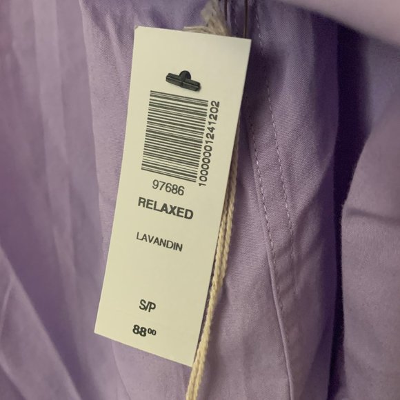 Aritzia Wilfred Free Relaxed Shirt, Size S, Lavandin - Picture 3 of 7